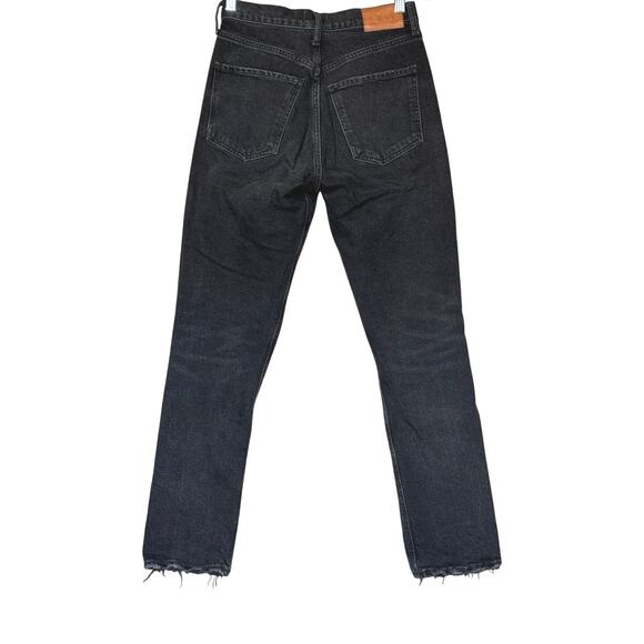 Citizens of Humanity Jolene High Rise Jeans in Stormy Black Size 25 - Picture 4 of 15